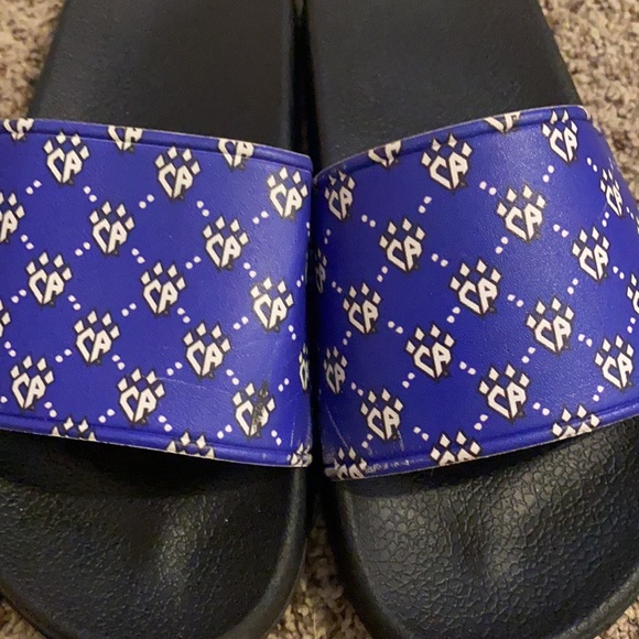 CHEER ATHLETICS LOGO SLIDES GIRLS YOUTH SIZE 1/2 - Picture 2 of 5